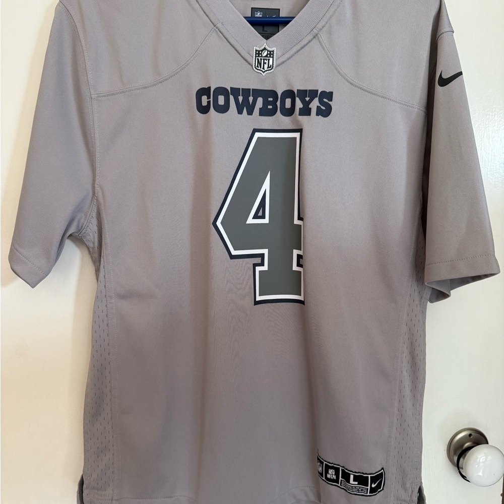 NFL Nike On Field Cowboys Prescott Kid’s Jersey- Large